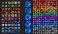 design 2d game icon hand drawn game asset, hand paint skill item, objects, props