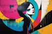do illustration graffiti abstract art graffity with my style