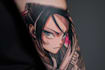 make anime tattoo design