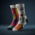 draw a unique socks design in unique style