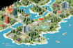 draw a unique vector or isometric map