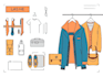 create fashion tech pack and flat sketch design