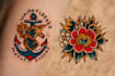 create awesome old school tattoo style design
