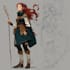 draw fantasy dnd character game concept art
