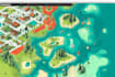 create vector map, city map, site map, event map in illustrator