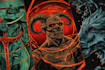 create badass dark art heavy metal illustration