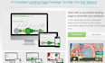 create a responsive wordpress website or landpage with unlimited revisions
