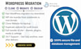migrate or redesign your wordpress site securely and fast