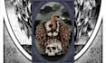 draw dark art illustration with engraving style
