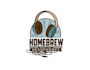 do modern professional headphones logo desgin