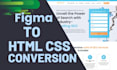 convert figma PSD xd to responsive website using bootstrap or tailwind CSS