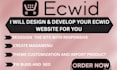 setup ecwid website design online store redesign ligthspeed dropshipping SEO