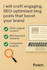craft blog posts that boost your brand