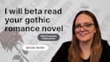 beta read your fantasy or romance novel and critique your book