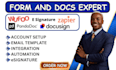 build formstack wufoo form pandadoc docusign  fillable form e signature template