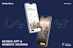 design mobile app UI UX with wireframe and prototype