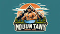 design outstanding mountain mascot logo with express delivery