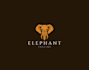 design custom elephant logo for wildlife or luxury brands
