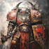 desing a warhammer 40k character illustration