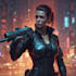 design stunning sci fi, cyberpunk