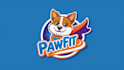 design dog training mascot logo with express delivery