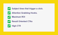 do impressive email copywriting