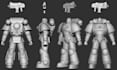 sculpt 3d warhammer, 3d miniature, 3d figurine, 3d tabletop dnd for 3d printing