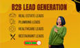 do verified b2b leads, real estate leads and influencer lead gen