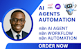 setup n8n ai agent, n8n workflow, n8n automation, make com, zapier automation