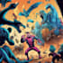 design professional webtoon comics with engaging characters and visuals