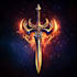 draw medieval, fantasy, rpg gaming logo