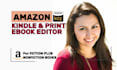 paperback ebook editing formatting proofreading kdp print ready manuscript
