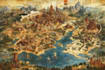 create a high quality detailed fantasy map
