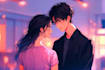 draw your couple character with anime style