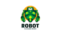 design modern robot logo