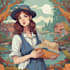 make artistic vector illustration
