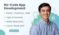 build a no code app with bubble io, glide, flutterflow or base44