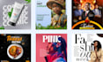 do professional logo, brand identity designer, flyers, posters and web graphics