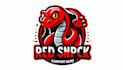 design red snack viper mascot logo with source file in 12 hours
