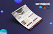 design modern and elegant umrah flyers