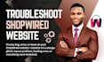 fix shopwired troubleshoot ecommerce website fix website bugs ecommerce error