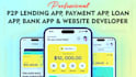 develop fintech app neobank app money transfer app p2p lending app wallet app