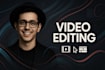 professionally edit talking head videos, youtube videos