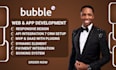 professional bubble io web app development no code saas solutions
