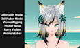 create custom live2d model, anime vtuber avatar, facerig, animaze, prprlive