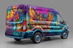 create vehicle wrap design, car wrap design, van wrap design