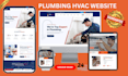 hvac website plumbing website roofing  construction website handyman website