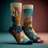 make a unique socks design for your brand