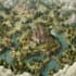 do fantasy map building line art location map dnd site plan