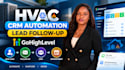 build an hvac lead follow up and CRM automation system